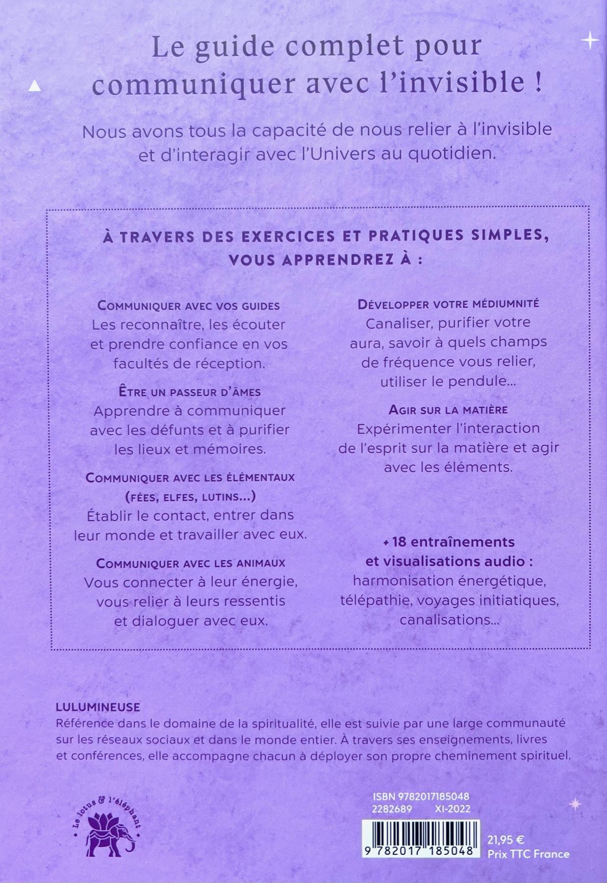 le guide de l'invisible, les modes d'emploi, lulumineuse